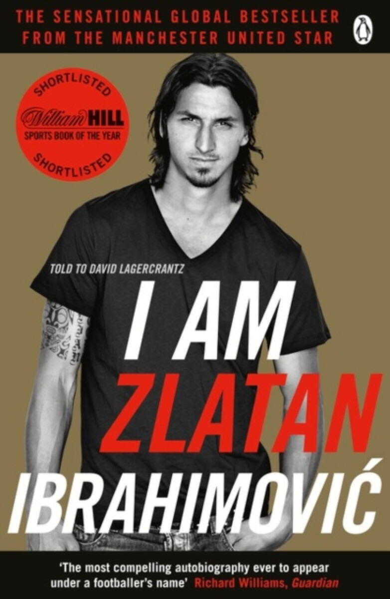 Kniha I am Zlatan Ibrahimovic