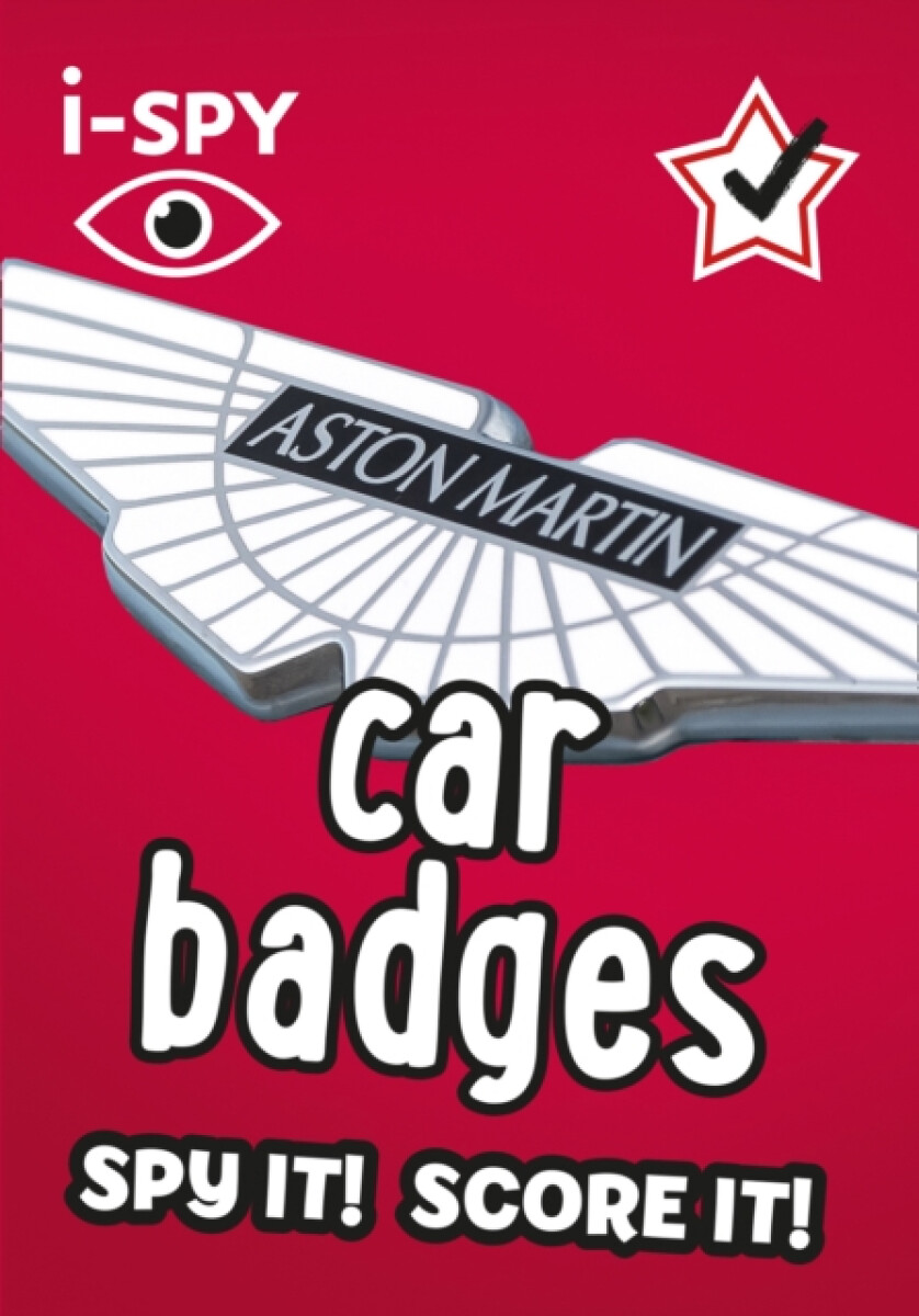 Kniha i-SPY Car badges