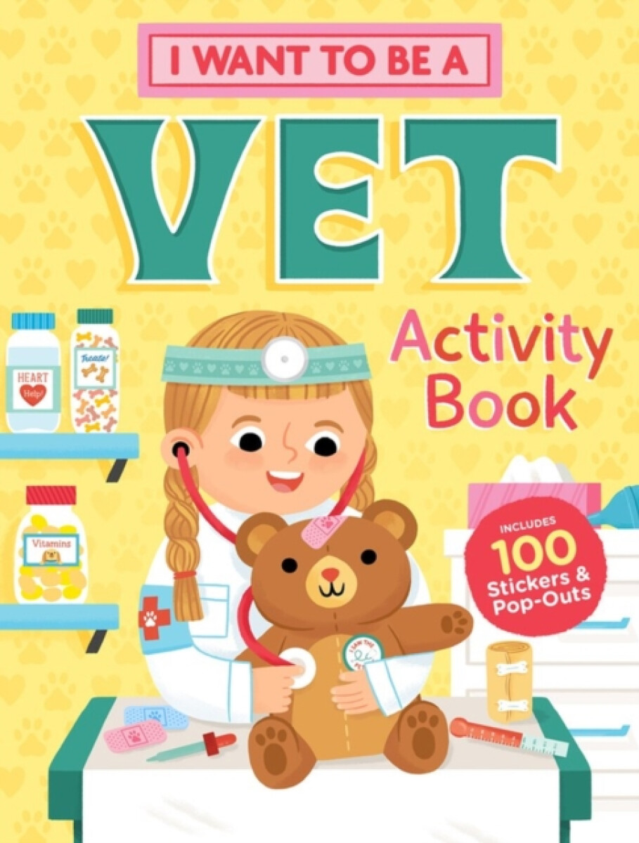 Kniha I Want to Be a Vet Activity Book