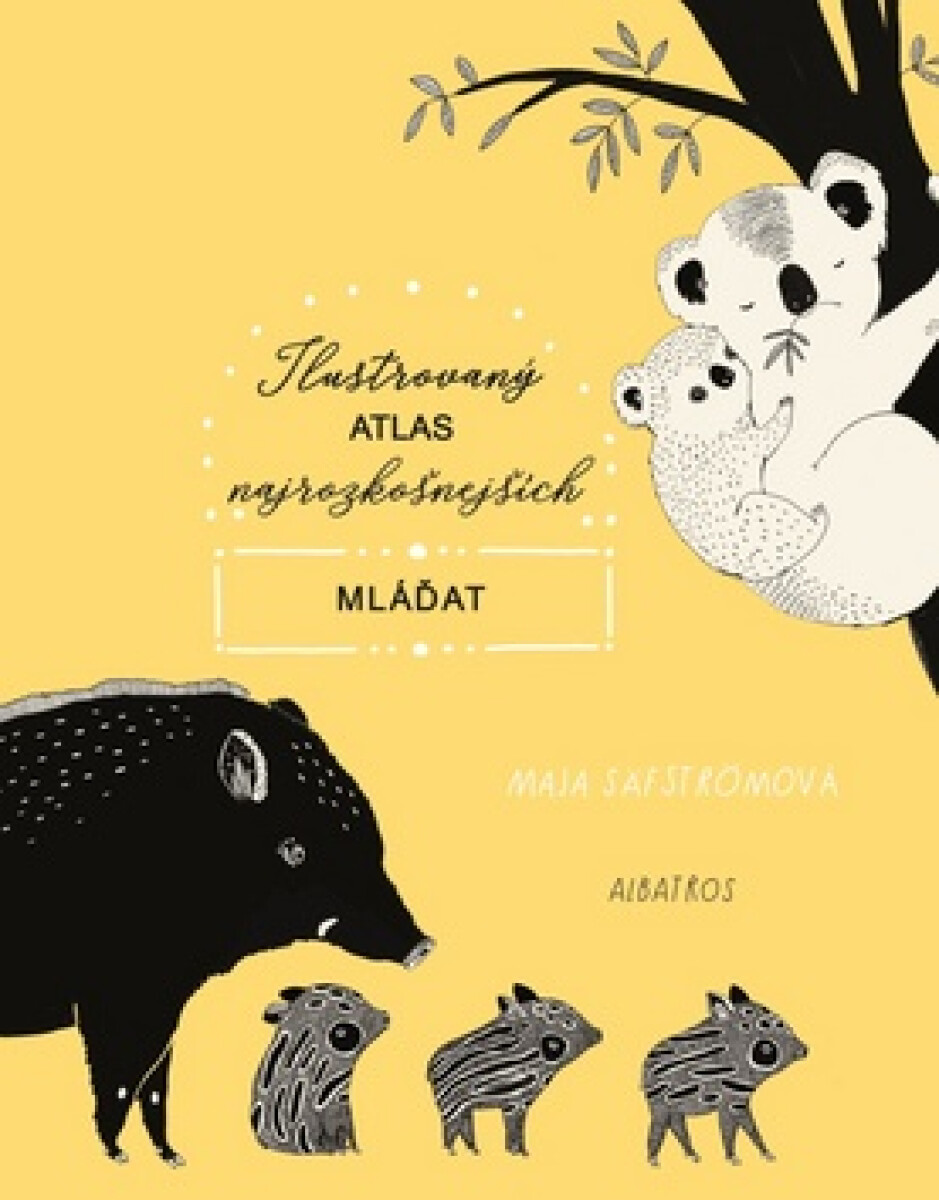 Kniha Ilustrovaný atlas najrozkošnejších mláďat