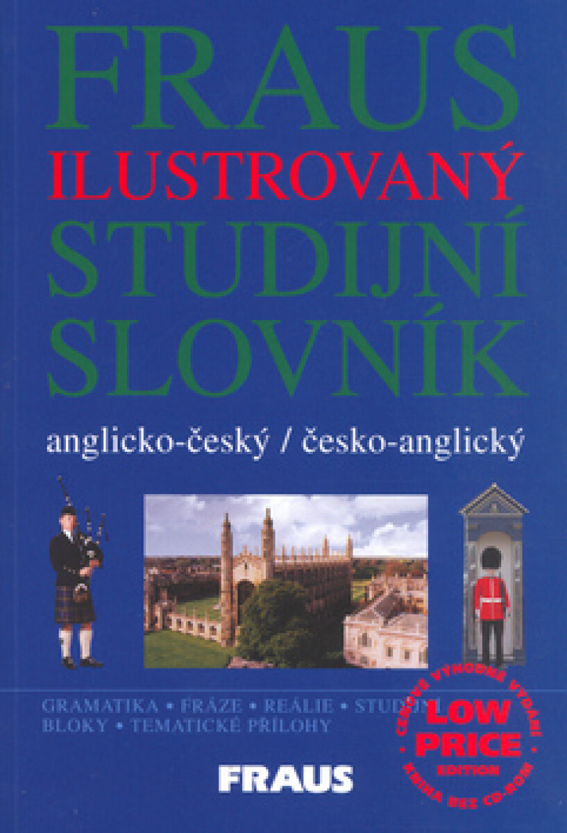 Kniha Ilustrovaný studijní slovník anglicko-český/česko-anglický LPE (poškozená)