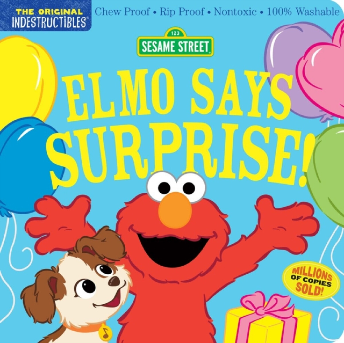Kniha Indestructibles: Sesame Street: Elmo Says Surprise!