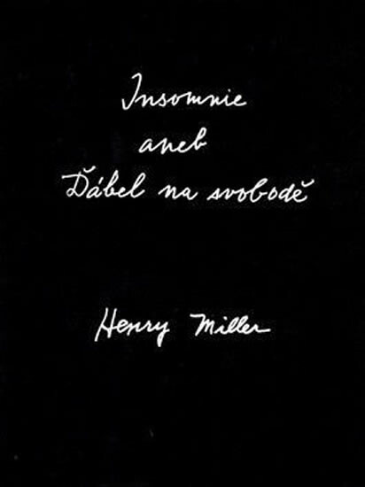 Kniha Insomnie aneb ďábel na svobodě (poškozená)