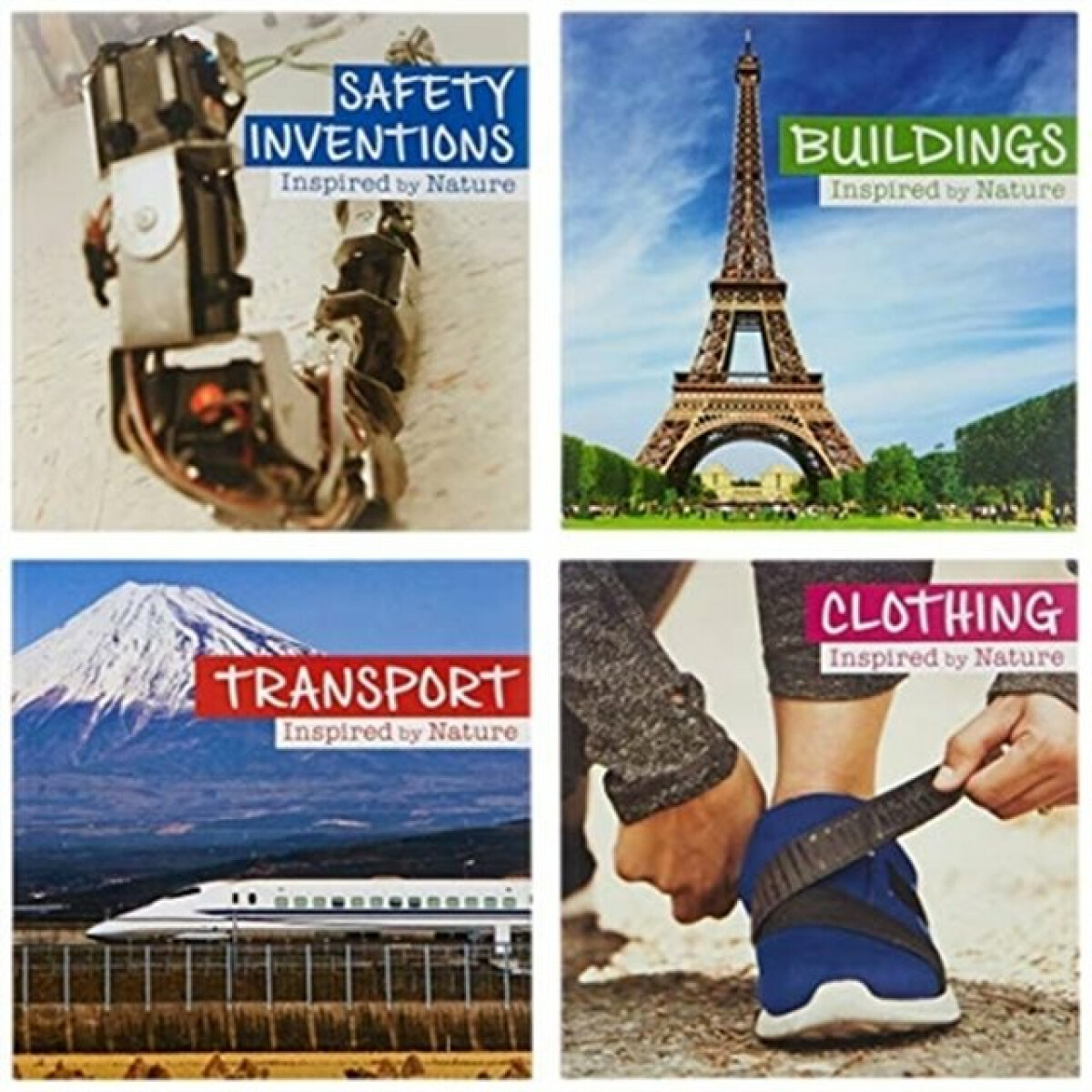 Kniha Inspired by Nature Pack A of 4