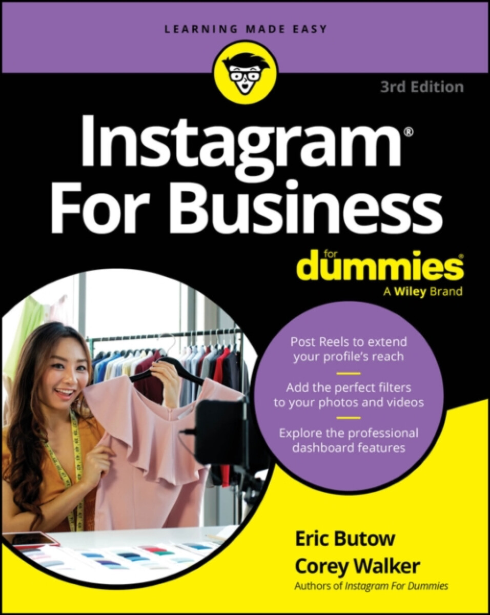Kniha Instagram For Business For Dummies
