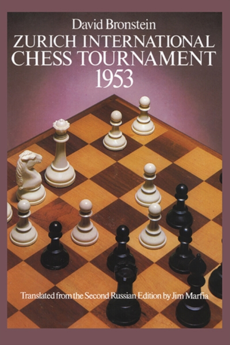 Kniha International Chess Tournament 1953: Zurich
