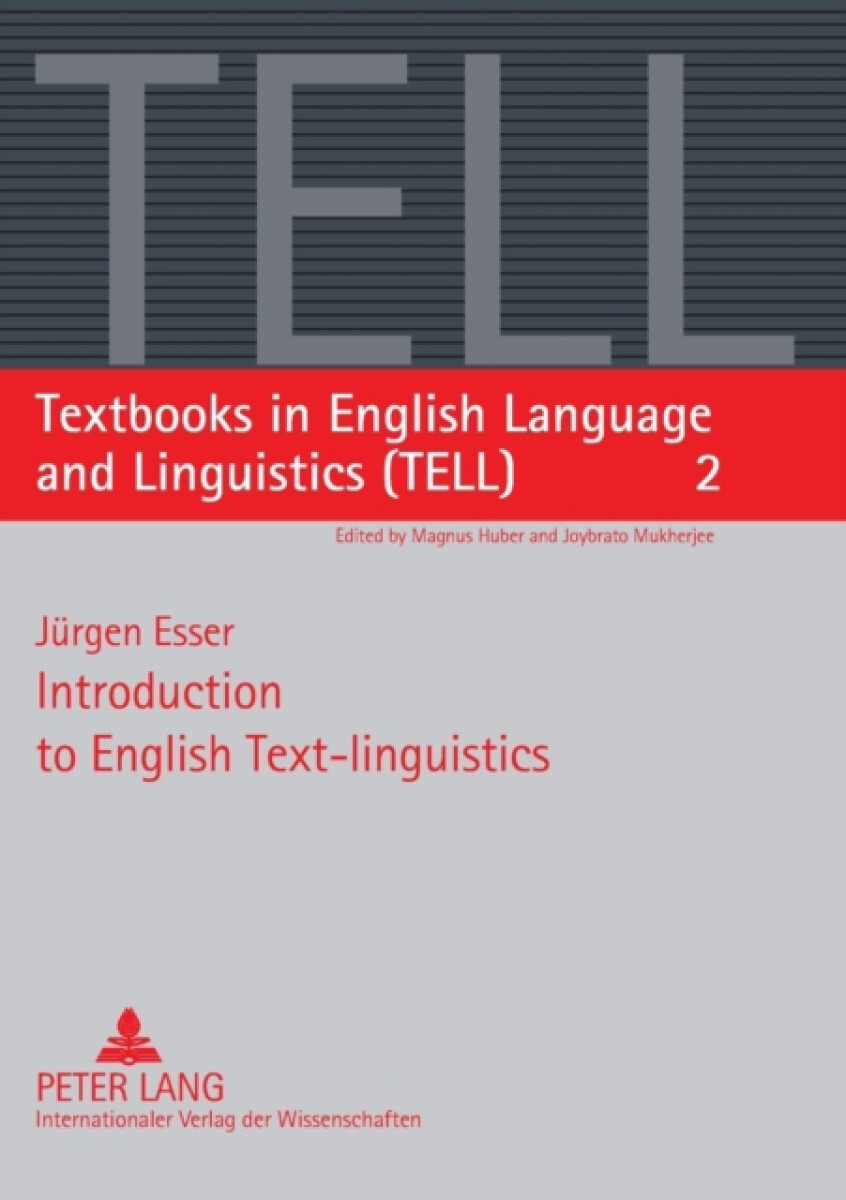 Kniha Introduction to English Text-linguistics