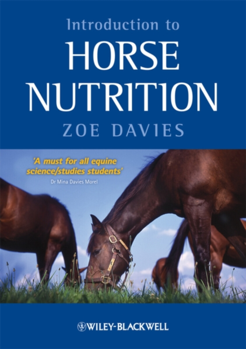 Kniha Introduction to Horse Nutrition