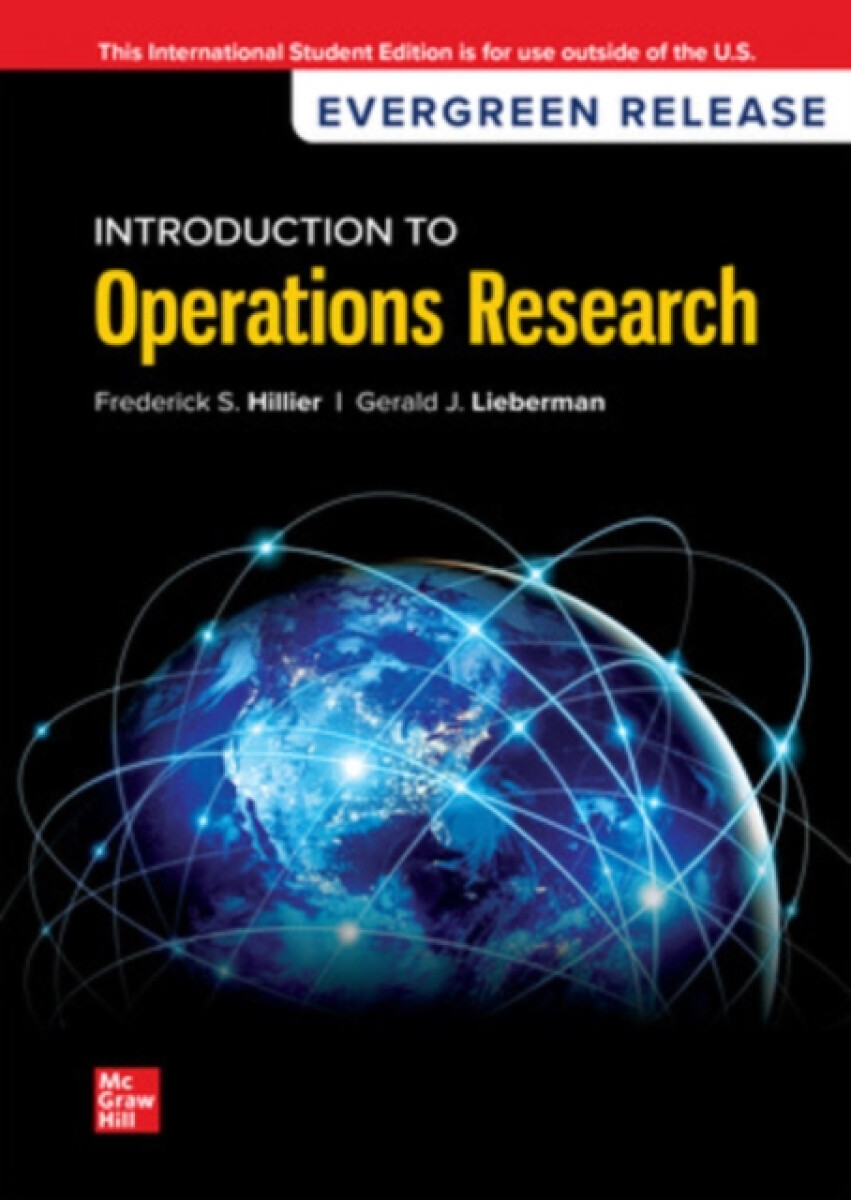 Kniha Introduction to Operations Research: 2024 Release ISE