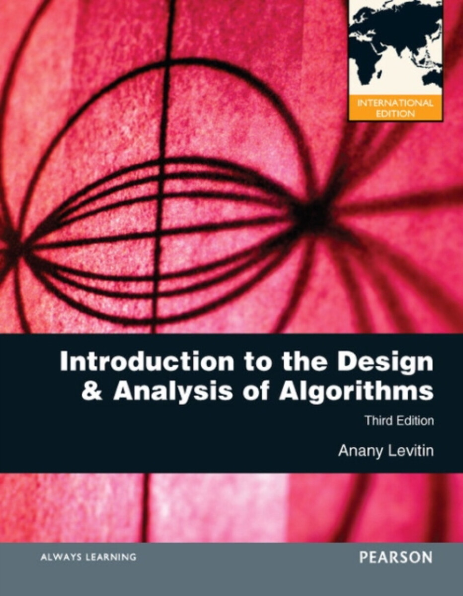 Kniha Introduction to the Design and Analysis of Algorithms