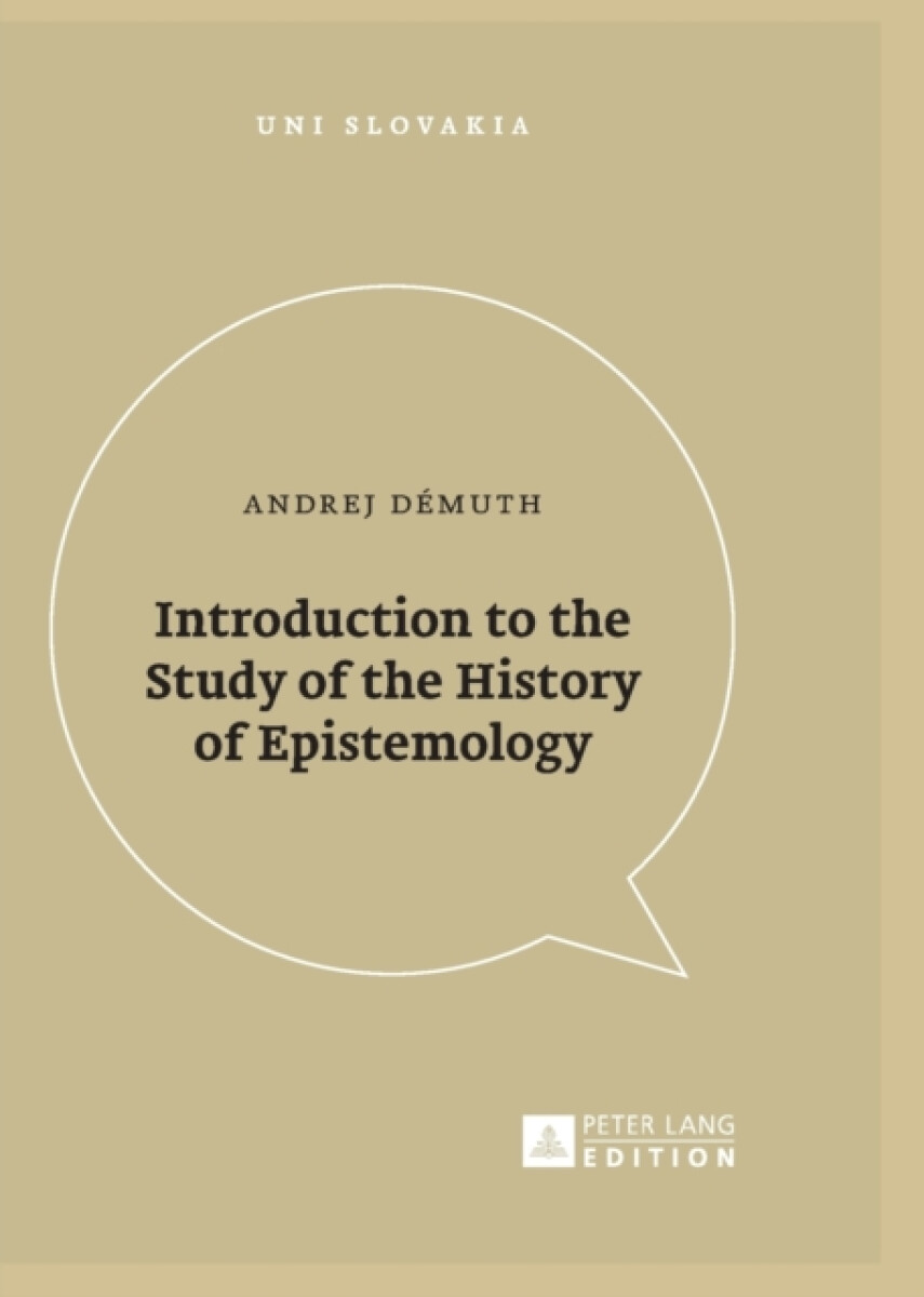 Kniha Introduction to the Study of the History of Epistemology