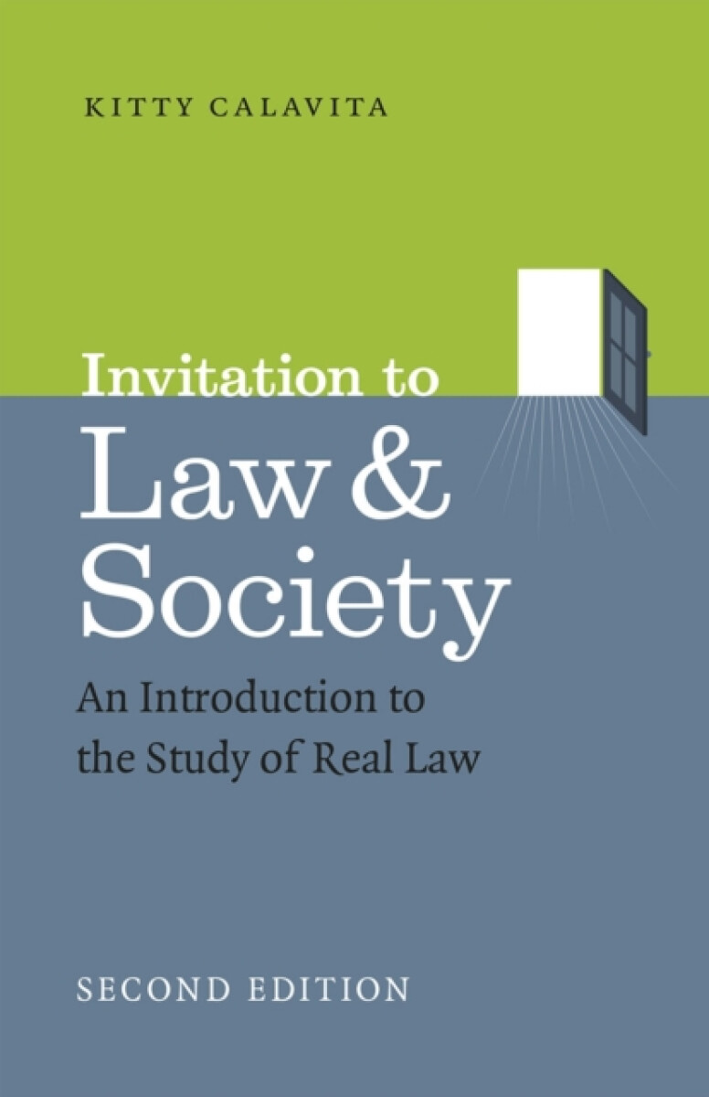 Kniha Invitation to Law and Society, Second Edition