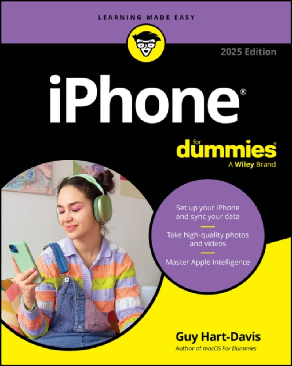 Kniha iPhone For Dummies, 2025 Edition