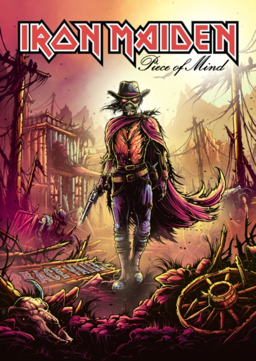 Kniha Iron Maiden: Piece of Mind