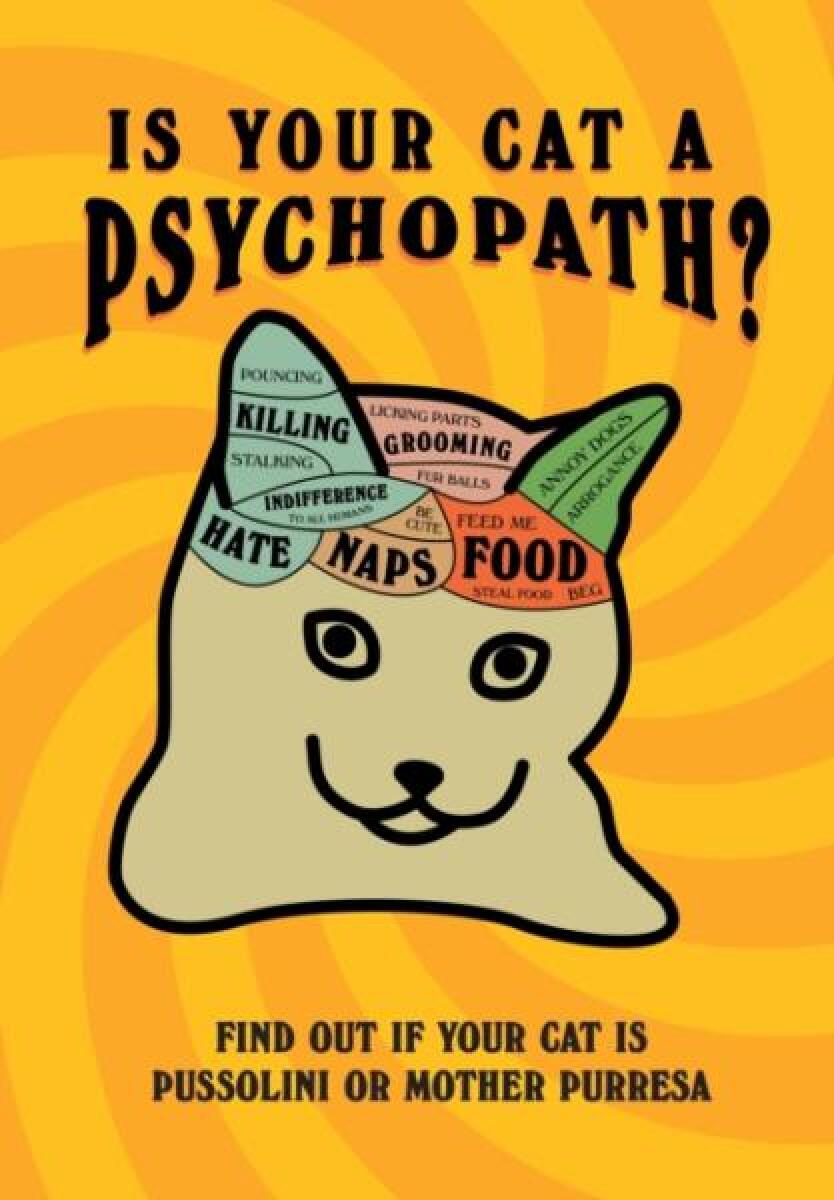 Kniha Is Your Cat A Psychopath?