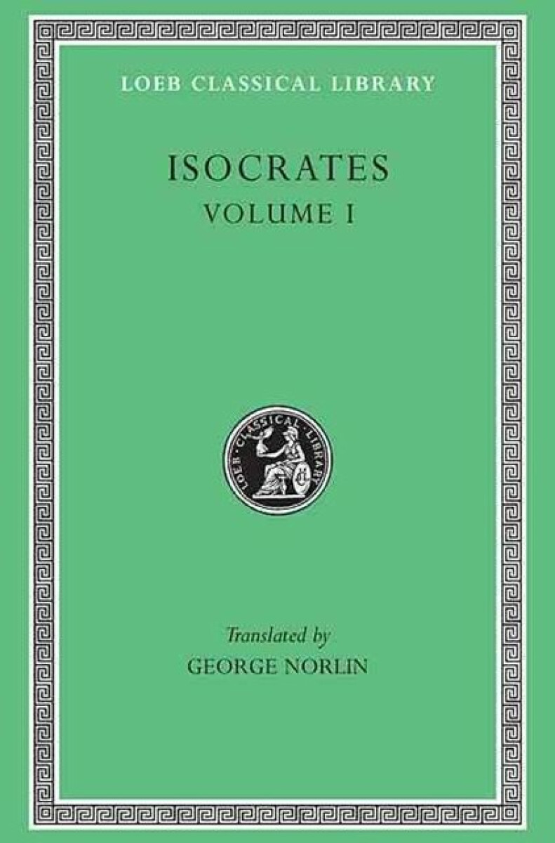 Kniha Isocrates, Volume I