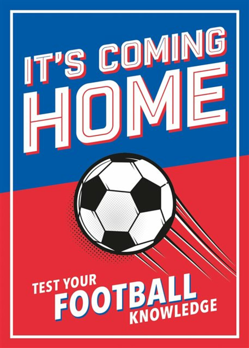 Kniha It's Coming Home