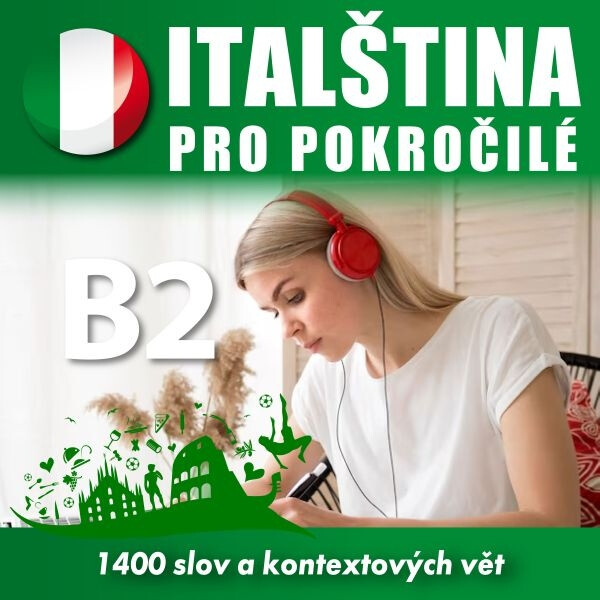 Levně Italština pro středně pokročilé B2 - Tomáš Dvořáček - audiokniha