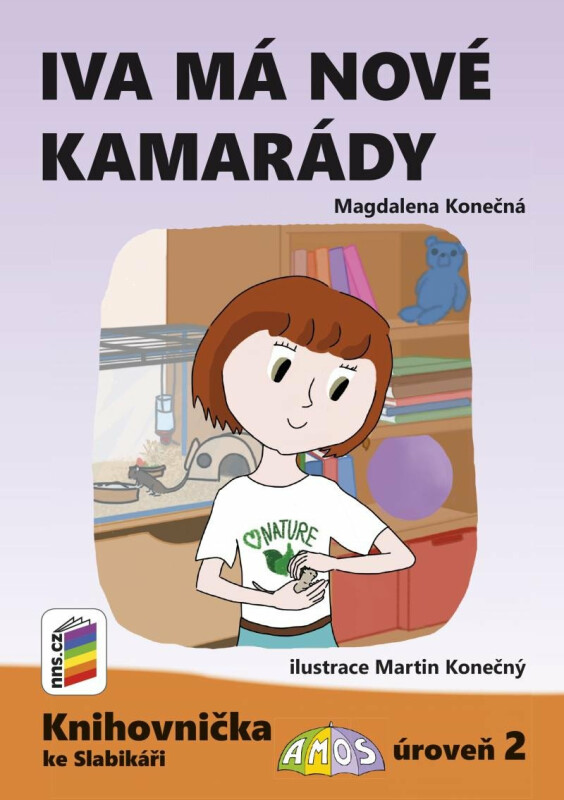 Kniha Iva má nové kamarády (Knihovnička ke Slabikáři AMOS)