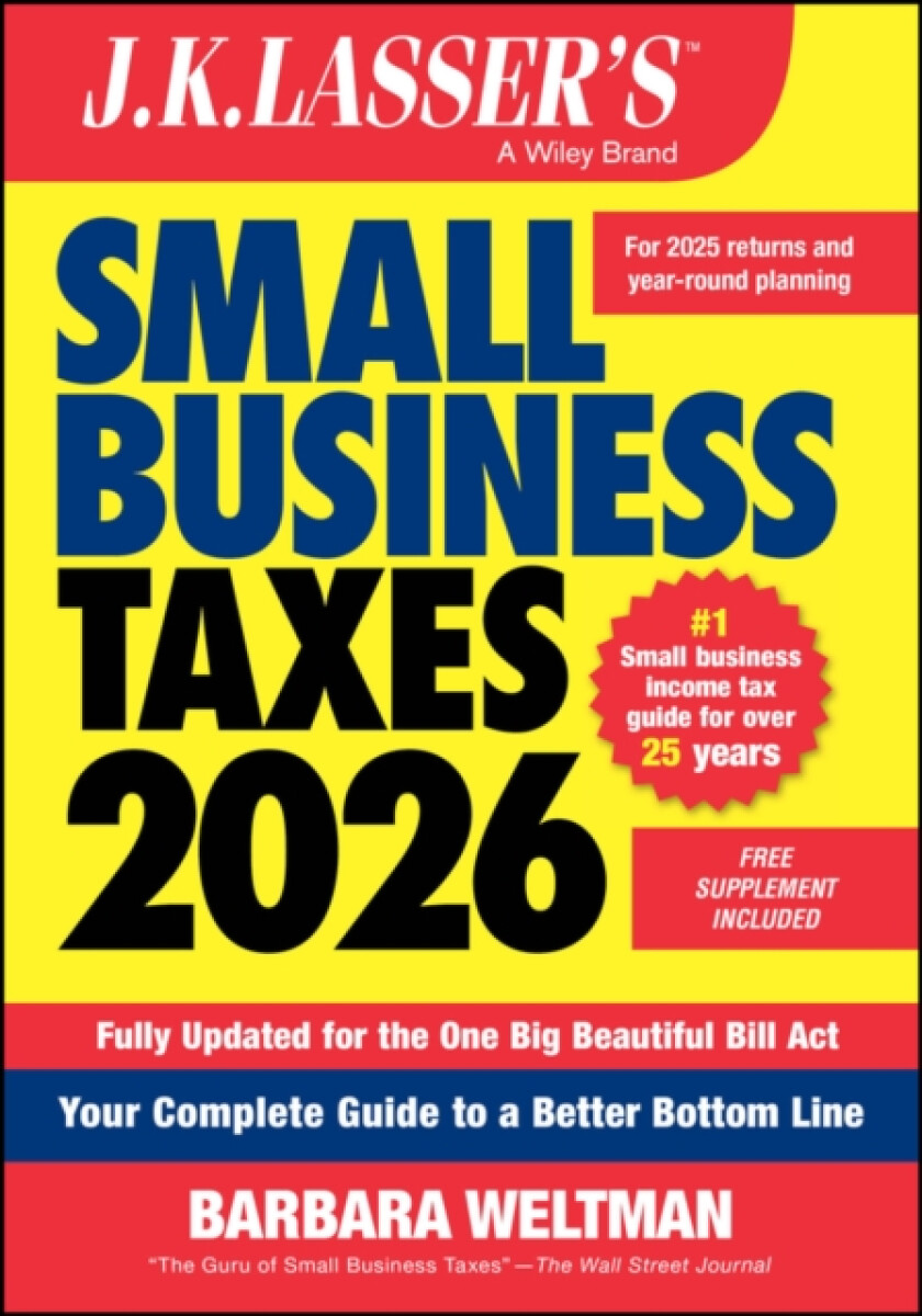 Kniha J.K. Lasser's Small Business Taxes 2026