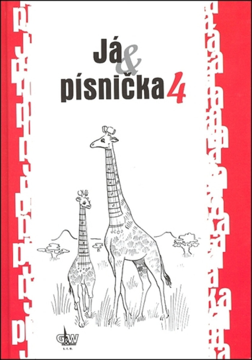Kniha Já, písnička 4 (červená)