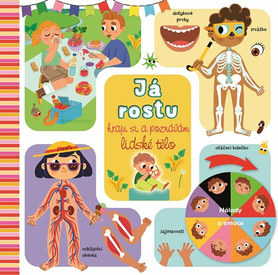 Kniha Já rostu, hraju si a poznávám lidské tělo