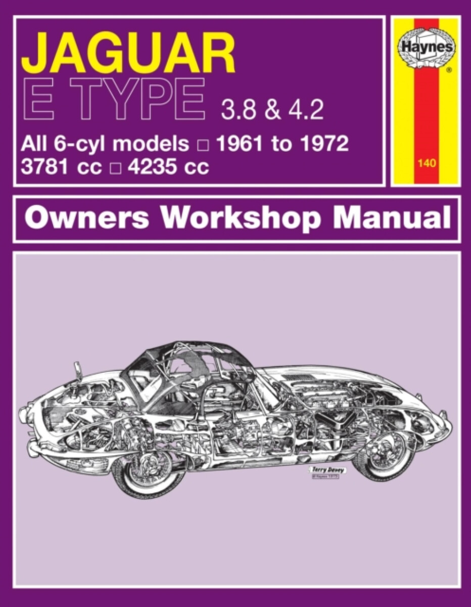 Kniha Jaguar E Type (61 - 72) Haynes Repair Manual