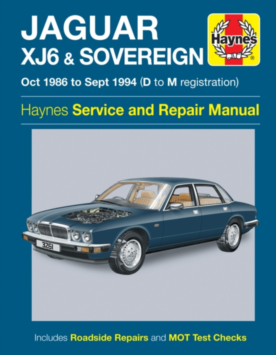 Kniha Jaguar XJ6 a Sovereign (Oct 86 - Sept 94) Haynes Repair Manual