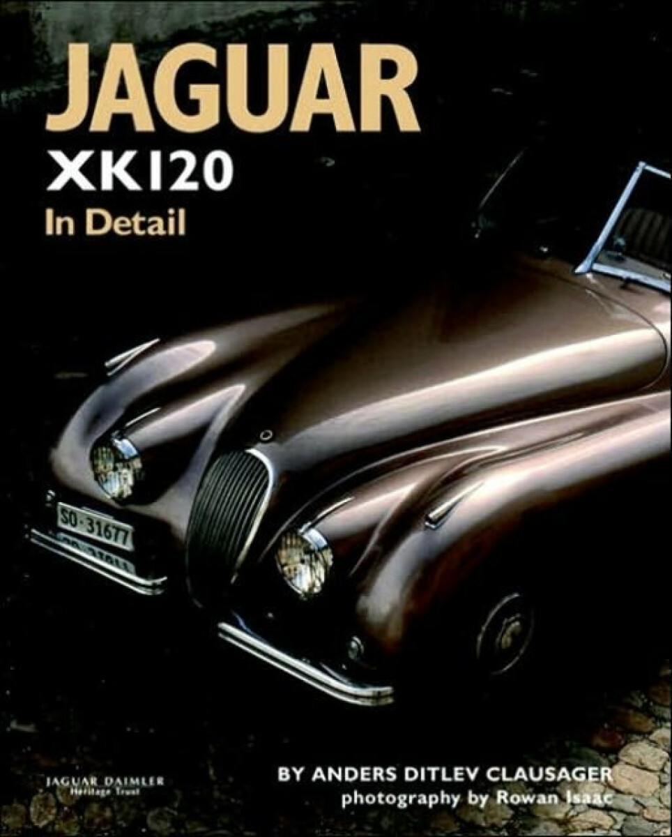 Kniha Jaguar XK120 in Detail