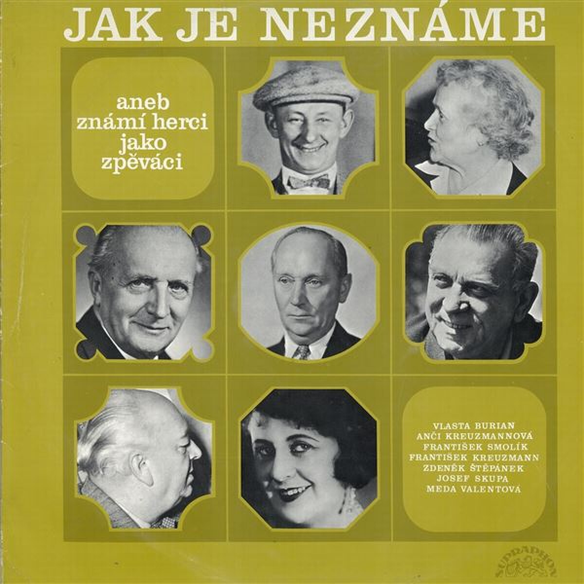 Levně Jak je neznáme aneb známí herci jako zpěváci - Vladimír Müller - audiokniha