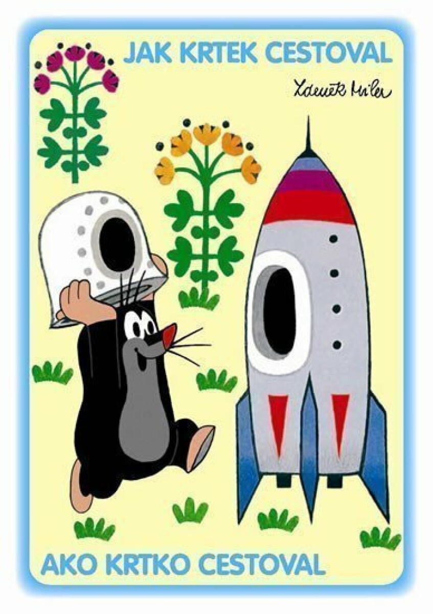Kniha Jak krtek cestoval - omalovánky A5