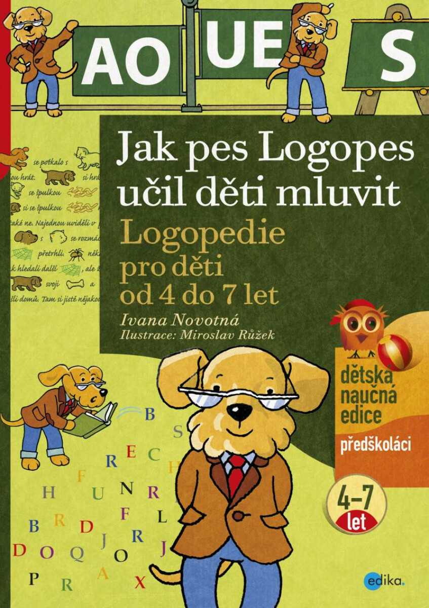 Jak pes Logopes učil děti mluvit koupíte na Knihydobrovsky.cz