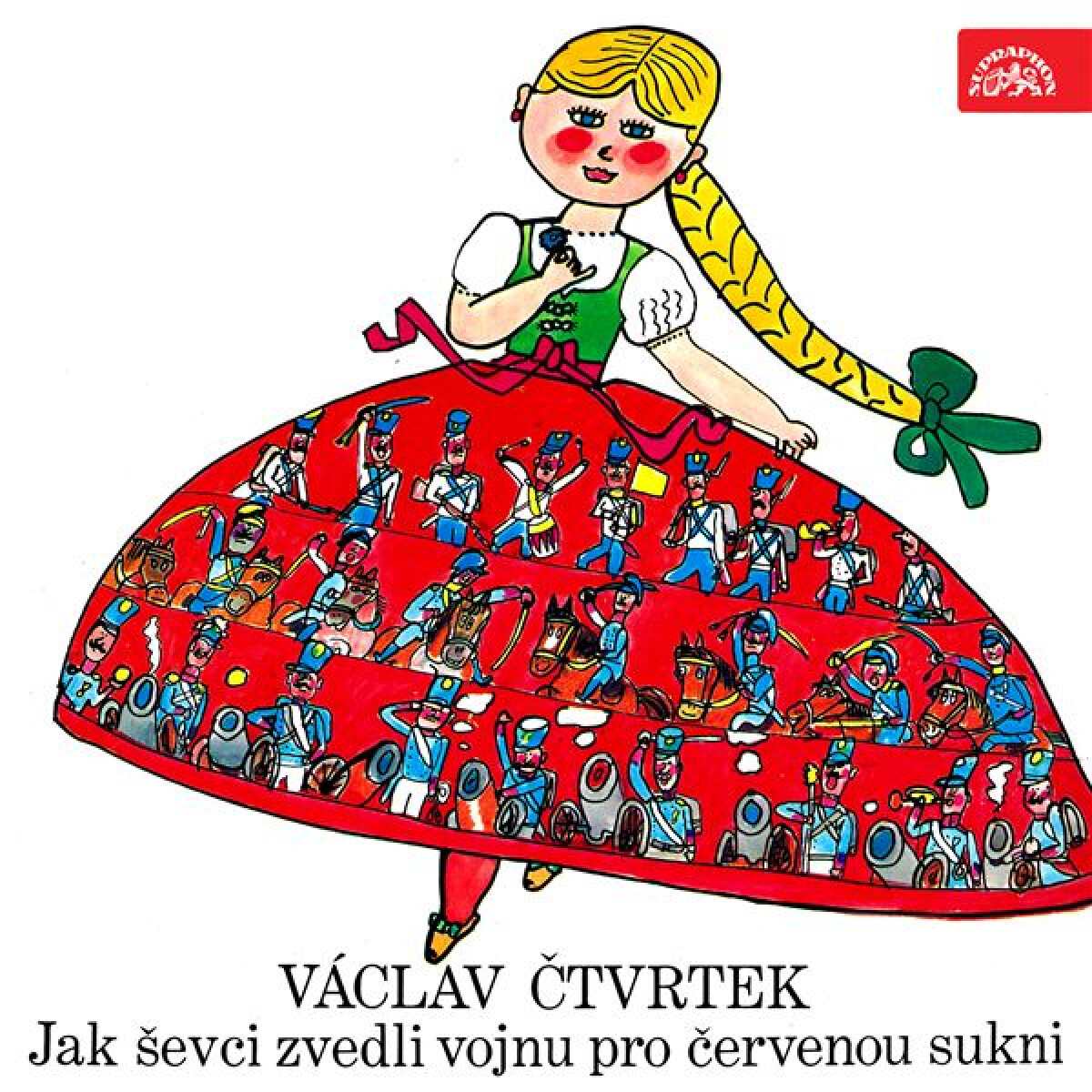 Levně Jak ševci zvedli vojnu pro červenou sukni - Václav Čtvrtek - audiokniha