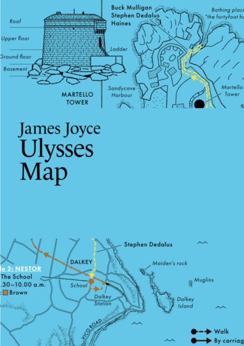 Kniha James Joyce, Ulysses Map