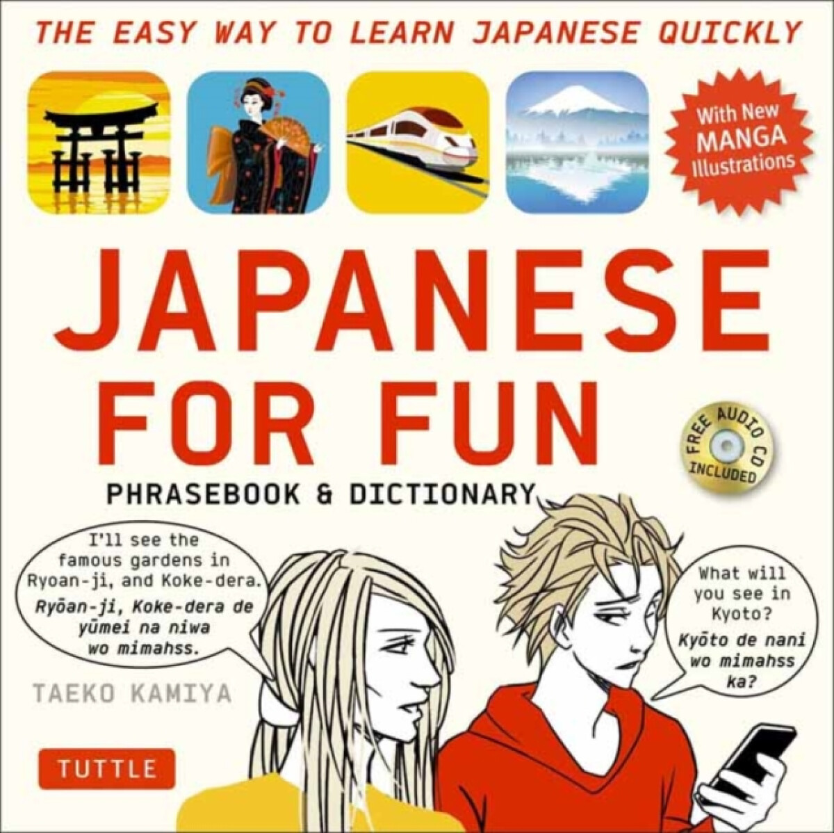 Japanese for Fun Phrasebook & Dictionary - Taeko Kamiya
