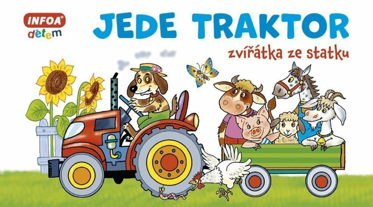 Kniha Jede traktor