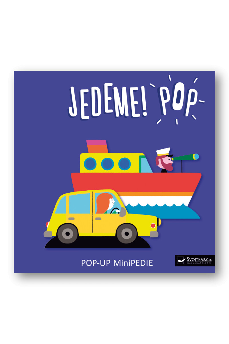 Kniha Jedeme! POP POP-UP MiniPEDIE