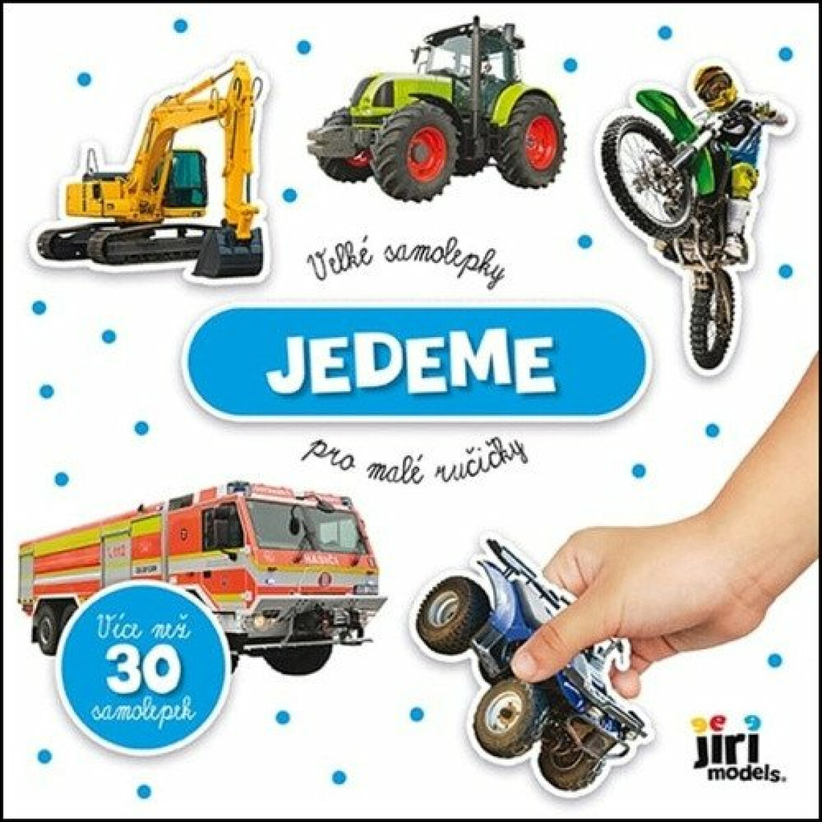 Kniha Velké samolepky pro malé ručičky