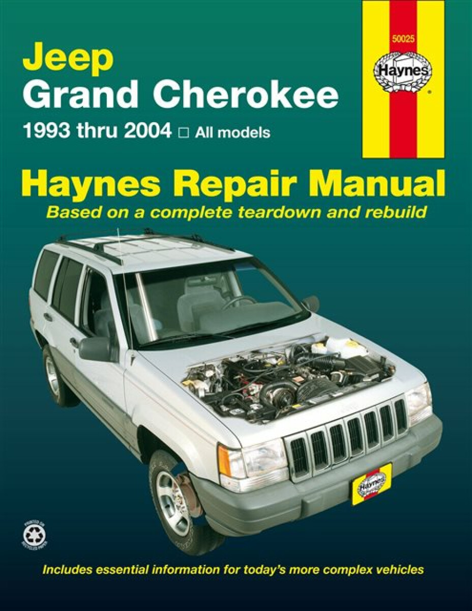 Kniha Jeep Grand Cherokee (1993-2004) Haynes Repair Manual (USA)