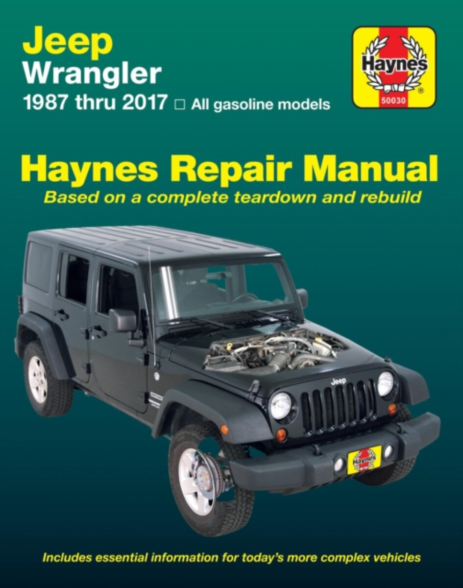 Kniha Jeep Wrangler ('87-'17)