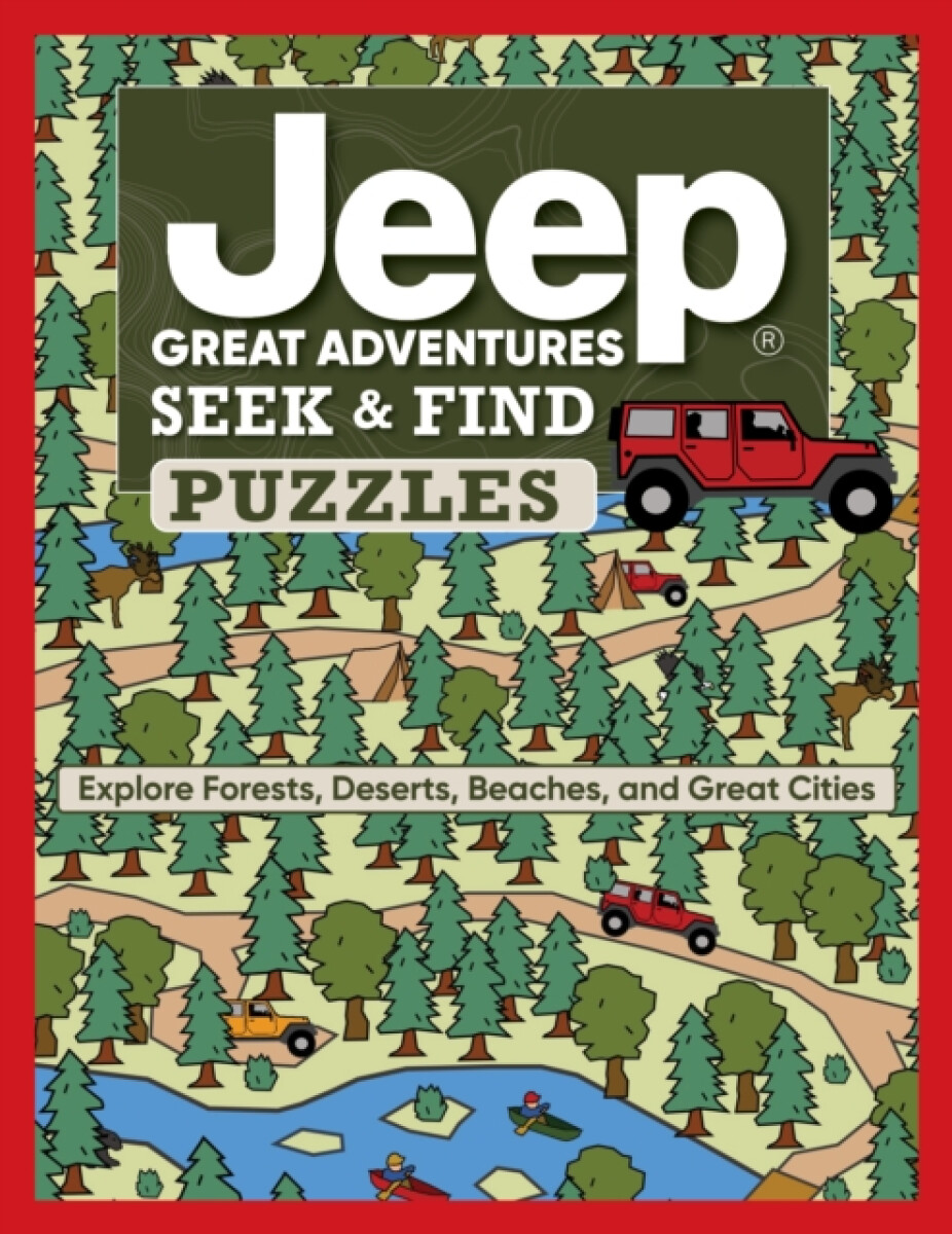 Kniha Jeep'® Great Adventures Seek & Find Puzzles