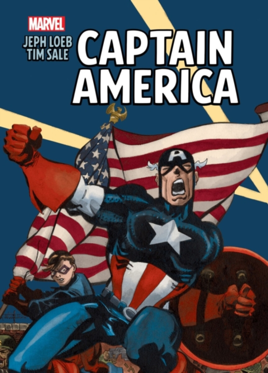 Kniha Jeph Loeb a Tim Sale: Captain America Gallery Edition