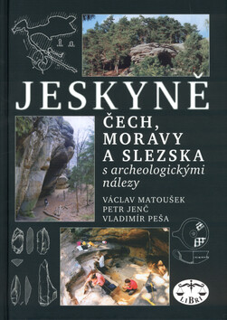 Kniha Jeskyně Čech, Moravy a Slezska s archeologickými nálezy (poškozená)