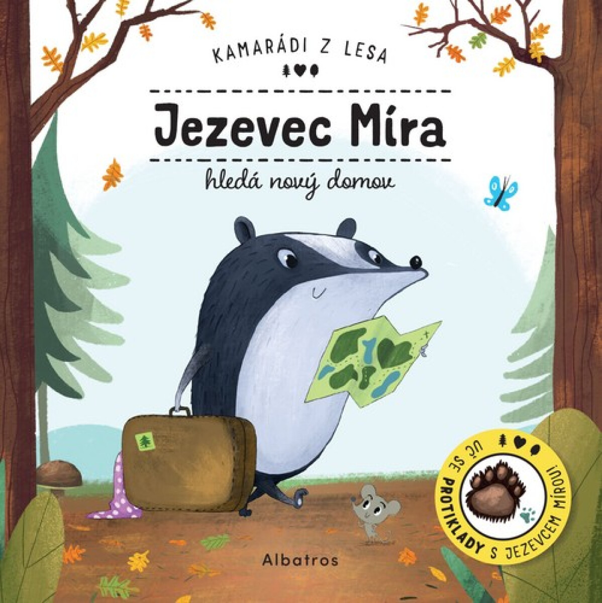Kniha Jezevec Míra hledá nový domov