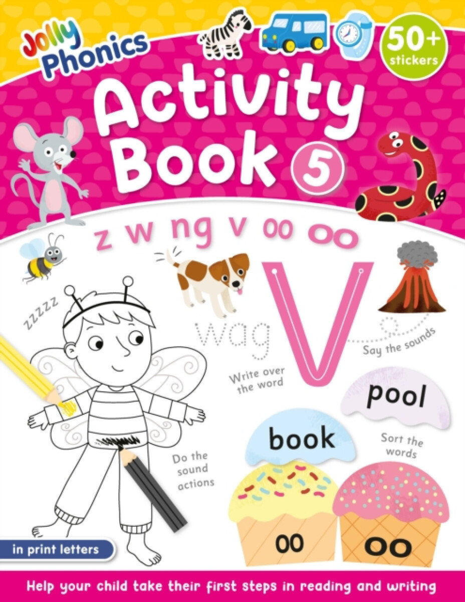 Jolly Phonics Activity Book 5 koupíte na Knihydobrovsky.cz