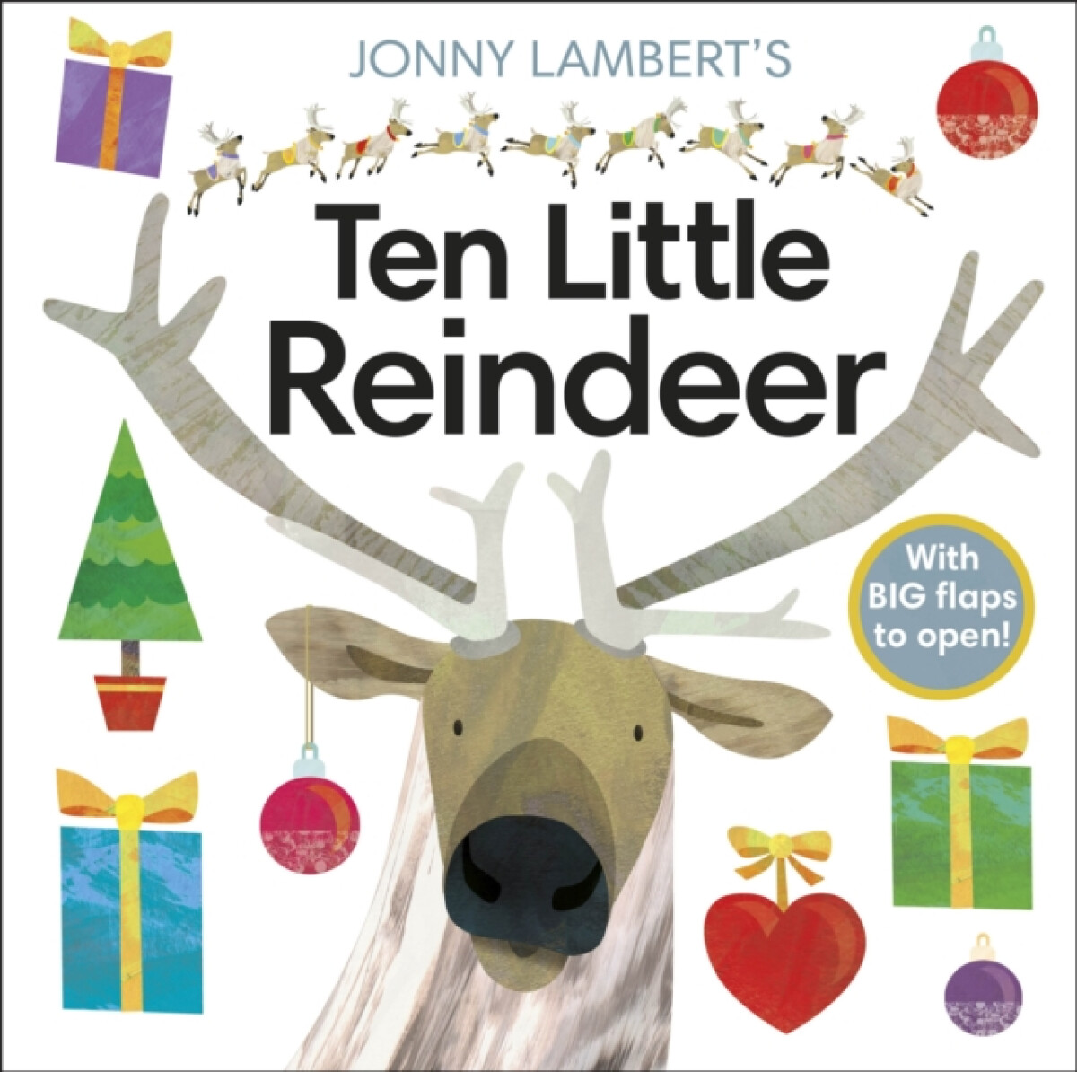 Kniha Jonny Lambert's Ten Little Reindeer