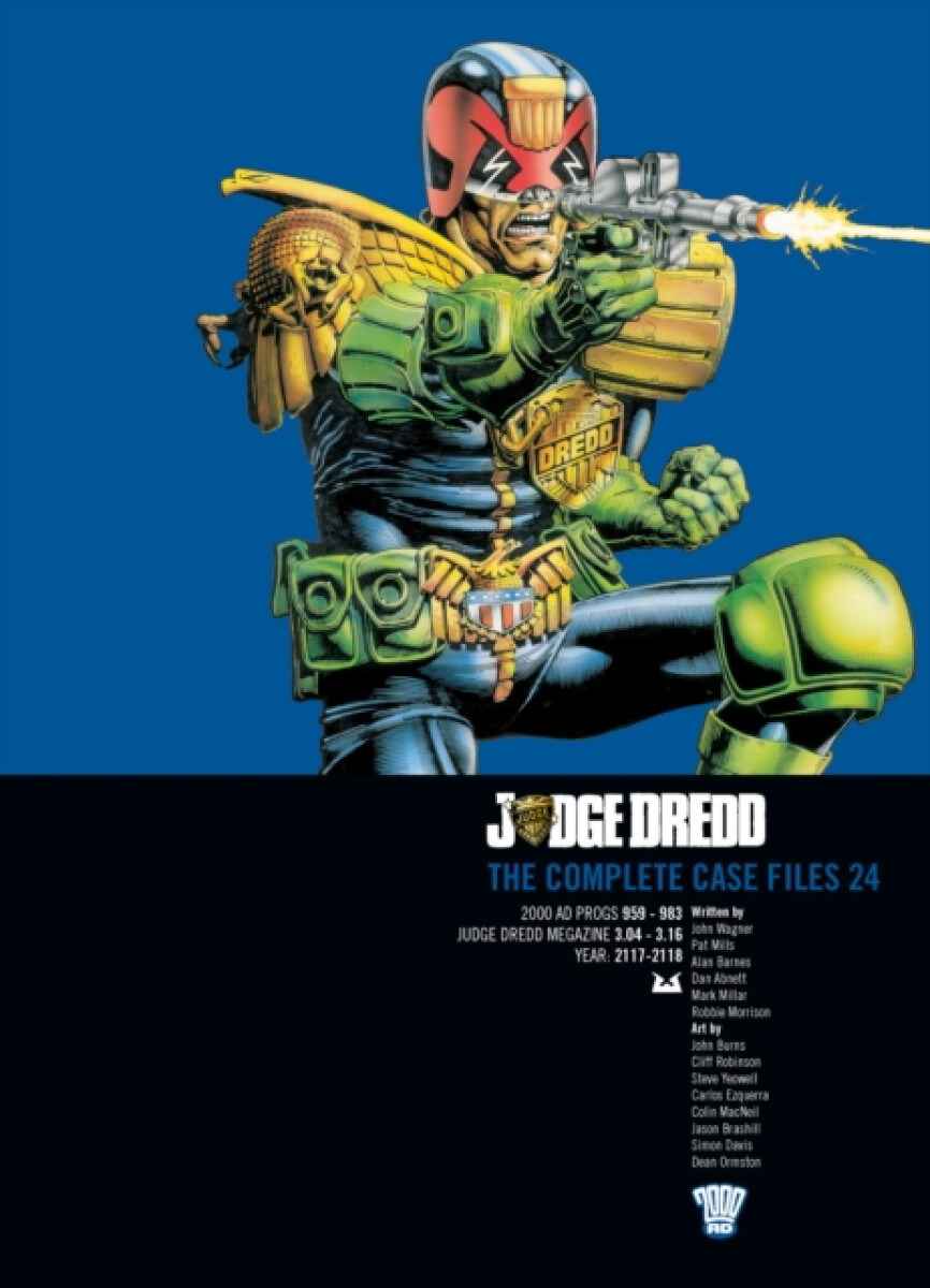 Kniha Judge Dredd: The Complete Case Files 24