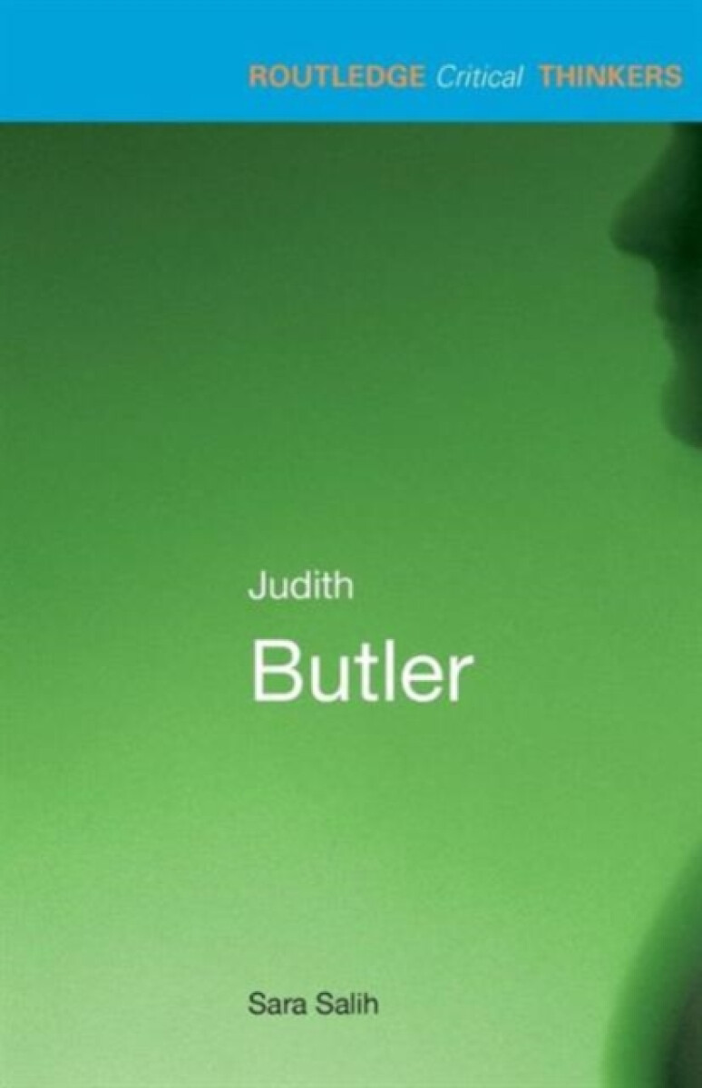Kniha Judith Butler
