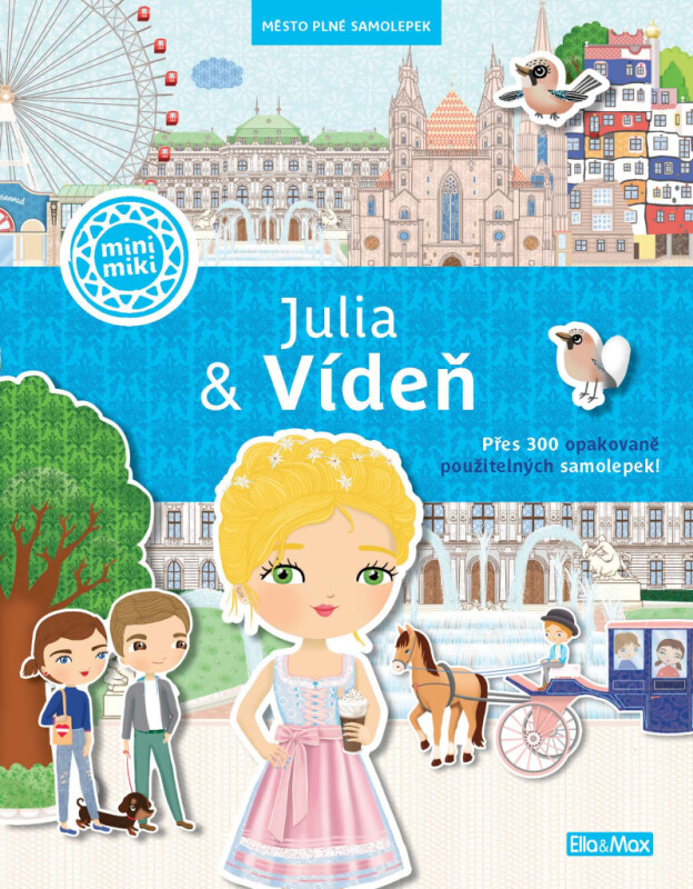 Julia & Vídeň - Město plné samolepek - Ema Potužníková, Lucie Jenčíková (obrázek 7)