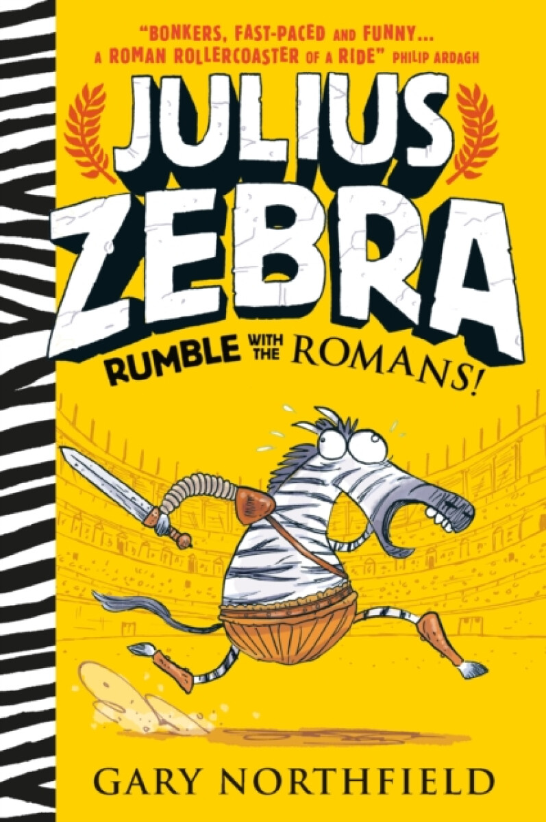Kniha Julius Zebra: Rumble with the Romans!
